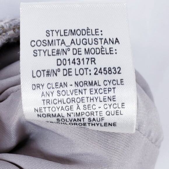 Theory Tweed Metallic Thread Cosmita Mini Skirt Womens 12 - Picture 4 of 6